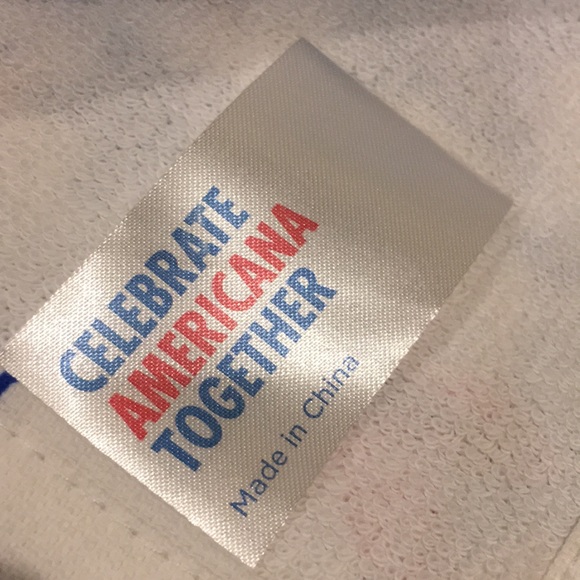 Beach Starfish Celebrate Anericana Kitchen Towel Set if Two NWT %100 Cotton - Picture 7 of 12